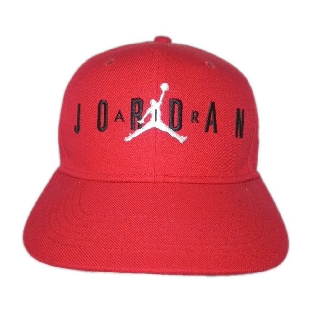 Jordan Jumpman Snapback Hat Youth Boys Kids Red Basketball Cap One Size Youth